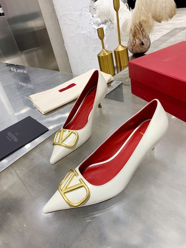 Valentin's Slave Heels Fashion Shoe Collection Garavani VLogo Signature Collection