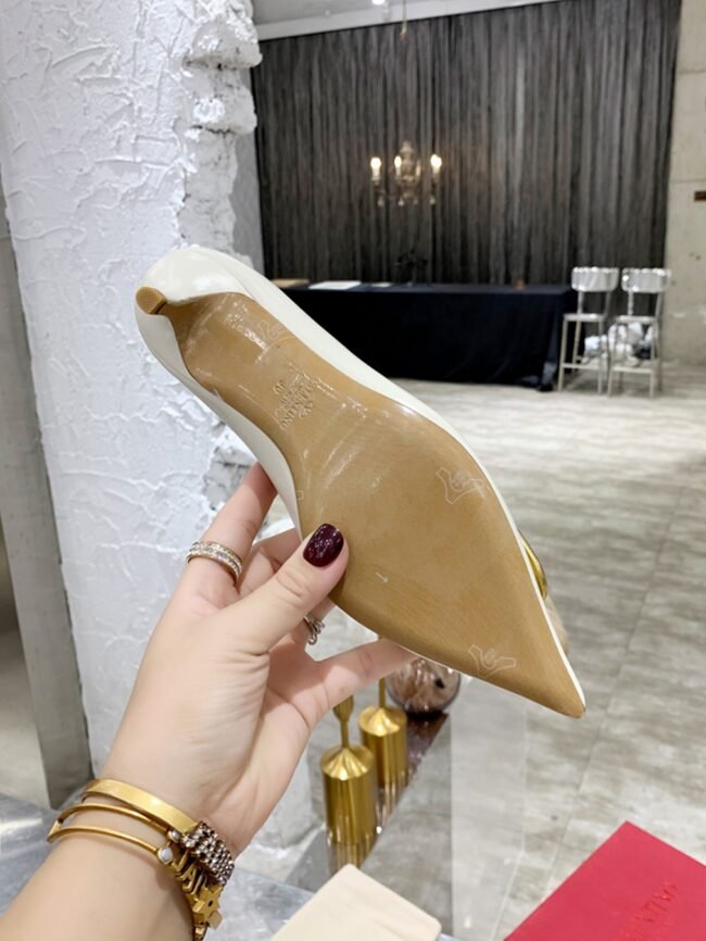 Valentin's Slave Heels Fashion Shoe Collection Garavani VLogo Signature Collection - Image 7